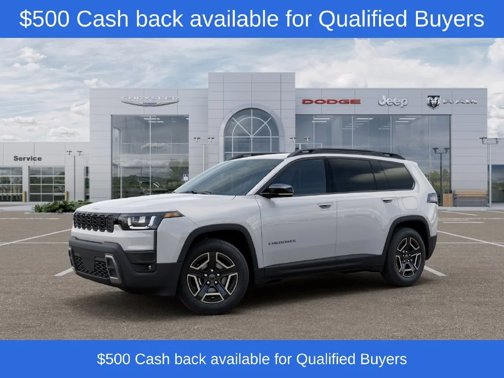New 2026 Bright White Clear-Coat Exterior Paint Jeep Limited image 2
