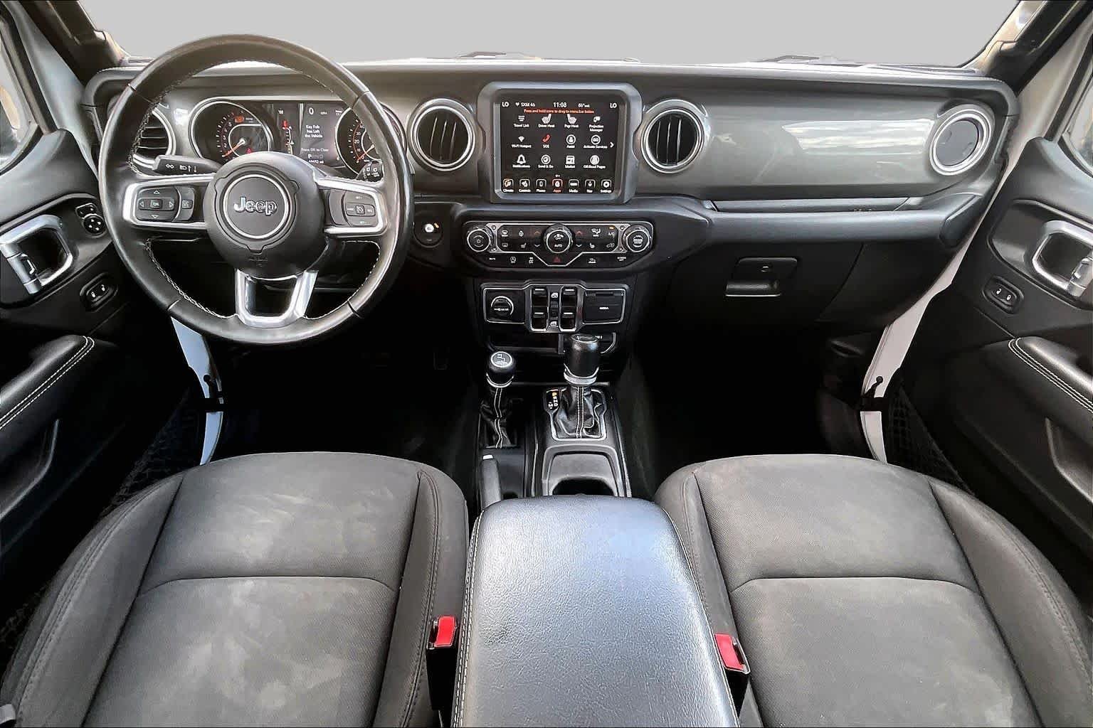 Used 2023 Bright White Clearcoat Jeep Sahara image 15