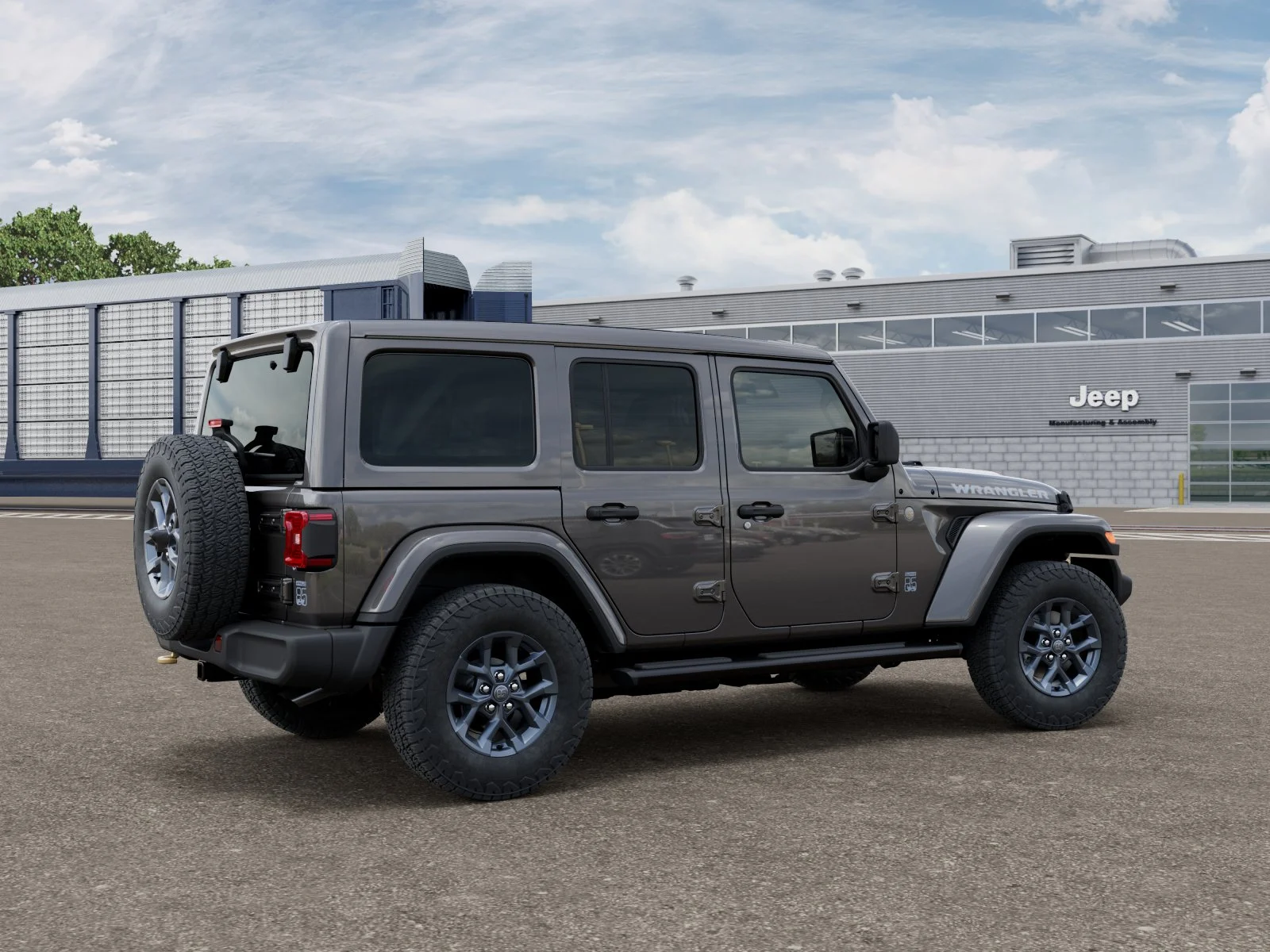 New 2026 Granite Crystal Metallic Clear-Coat Exterior Paint Jeep 85th Anniversary image 19