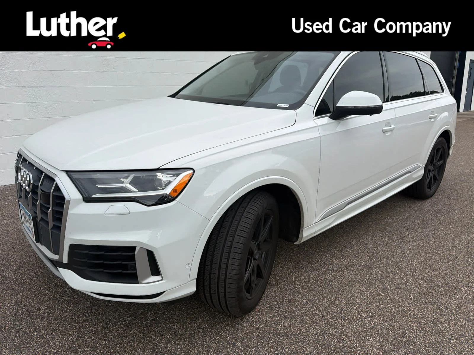 Used 2022 Glacier White Metallic Audi Premium Plus image 1