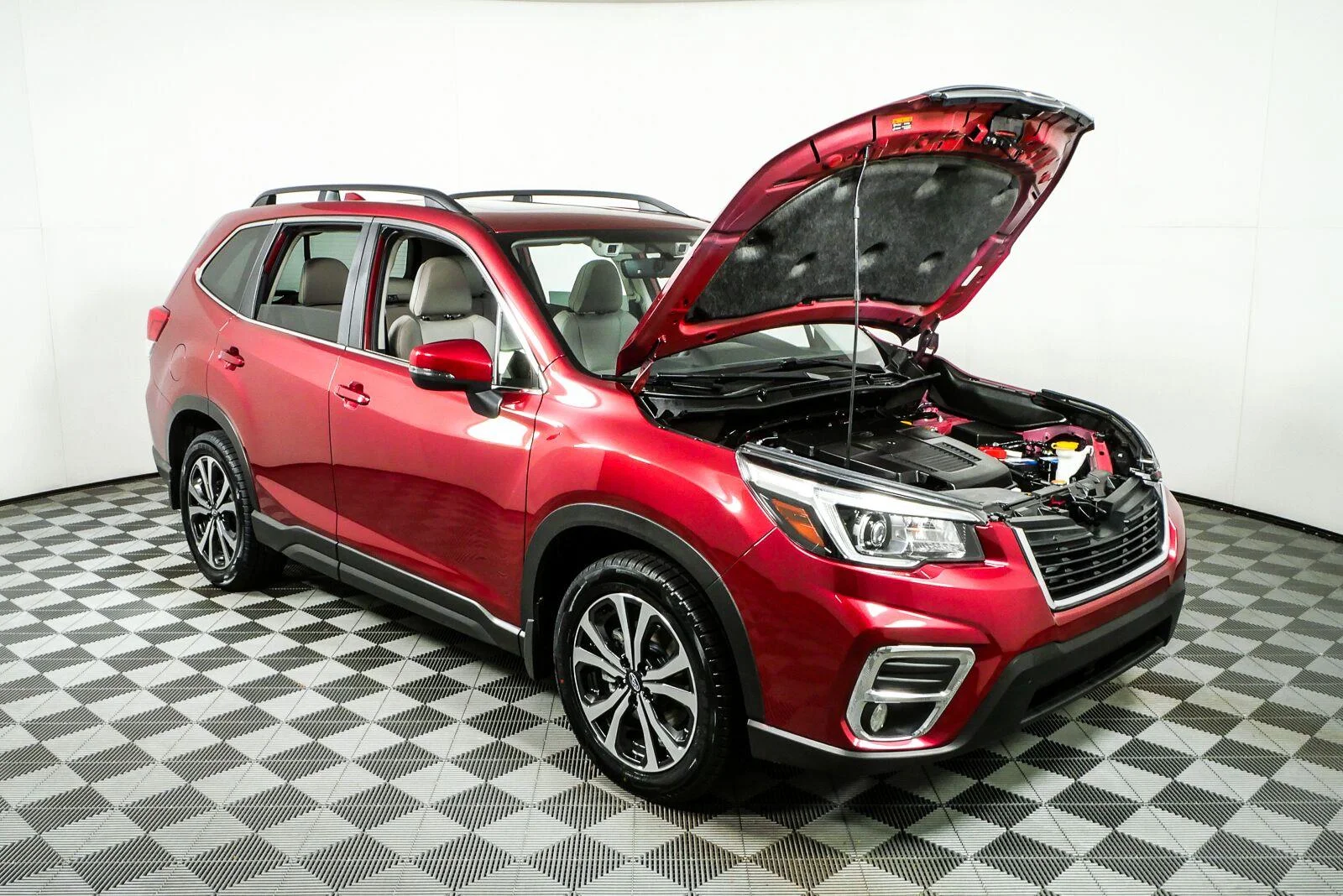 Used 2020 Crimson Red Pearl Subaru Limited image 37