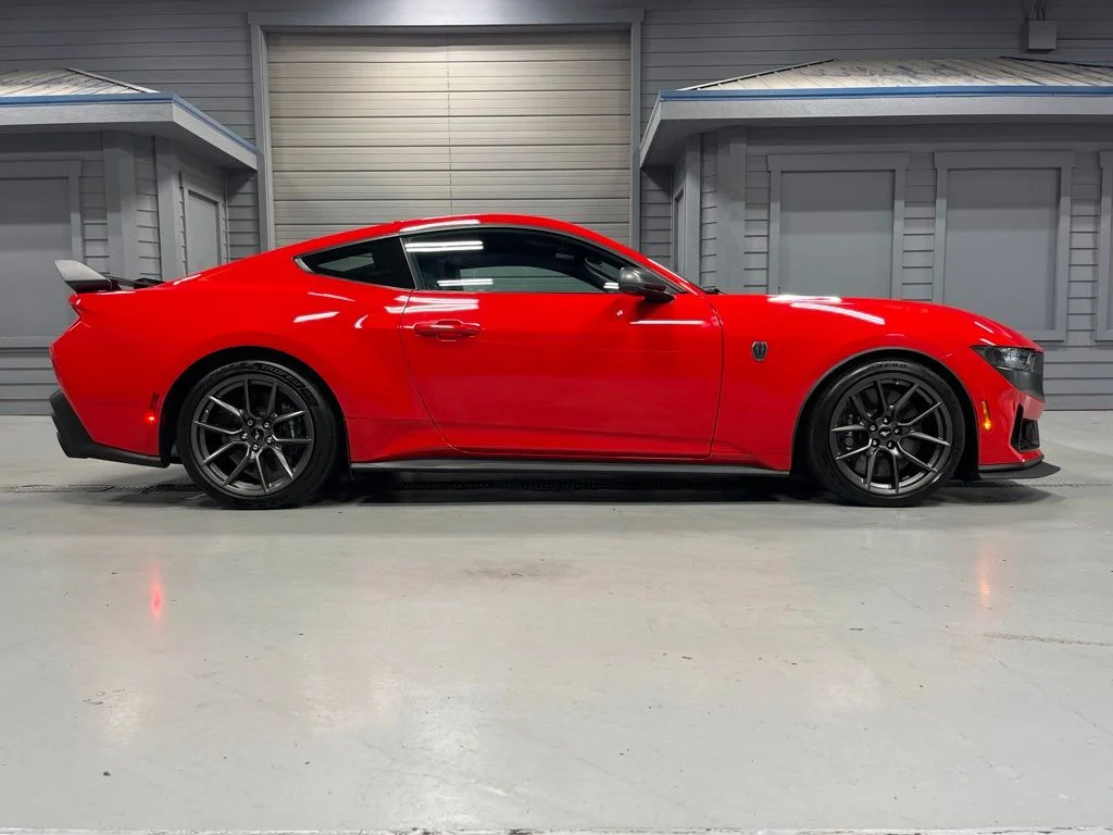 Used 2025 Race Red Ford Dark Horse image 8