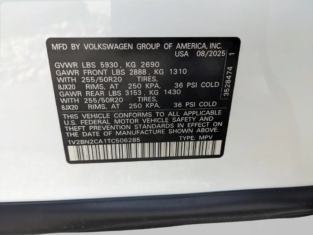 2026 Volkswagen Atlas SEL - Photo 29