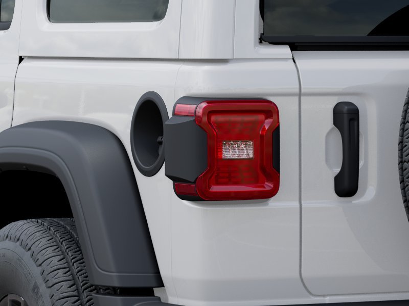New 2026 Bright White Clear-Coat Exterior Paint Jeep Sport S image 5