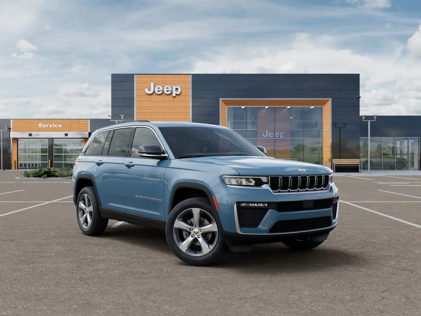 New 2026 Steel Blue Jeep Limited image 5