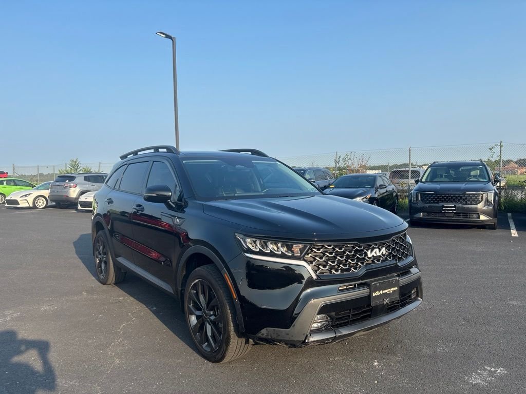 Certified Used 2023 Black Kia X-Line EX image 1
