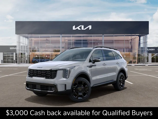 New 2026 Kia Sorento X-Line EX AWD With Navigation &amp; AWD