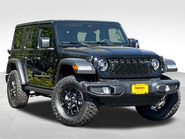 New 2026 Black Clearcoat Jeep Willys image 1