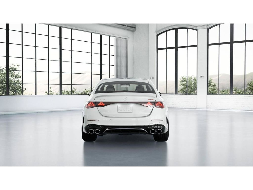 New 2027 MANUFAKTUR Moonlight White Metallic Mercedes-Benz AMG® E 53 Hybrid Sedan image 25