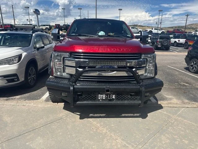 Used 2017 Red Ford Lariat image 2