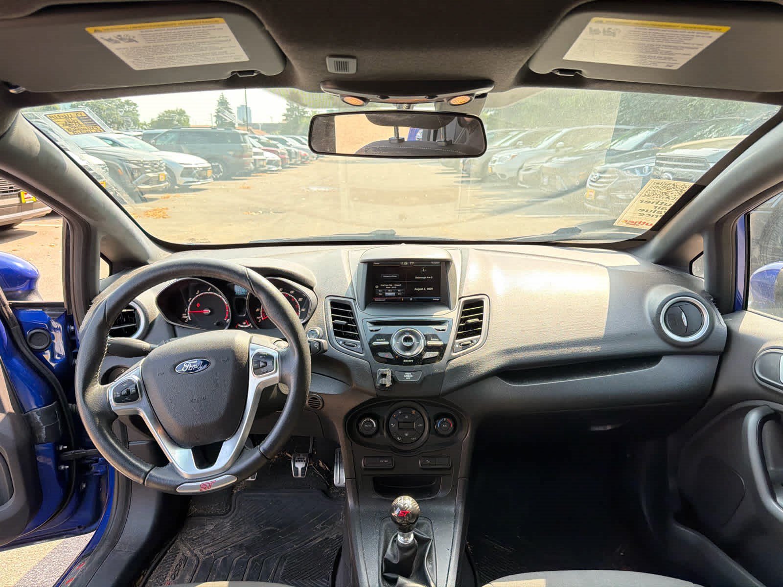 Used 2015 Performance Blue Ford ST image 7