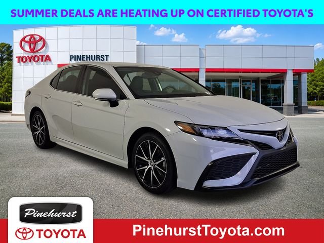 Used 2024 White Toyota SE image 1