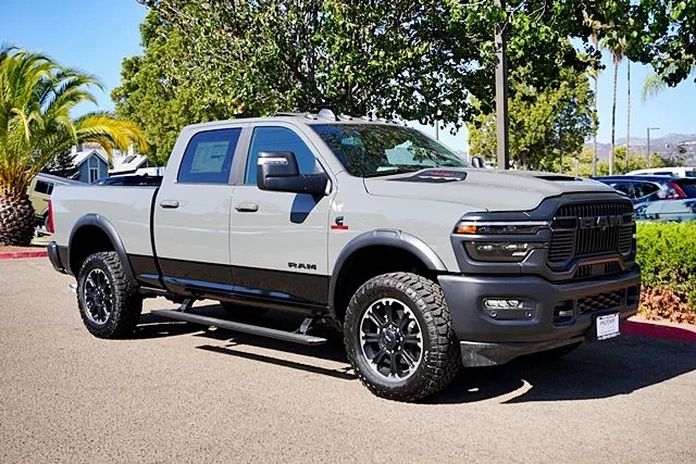 New 2026 Ceramic Gray Clear-Coat Exterior Paint RAM Rebel image 5