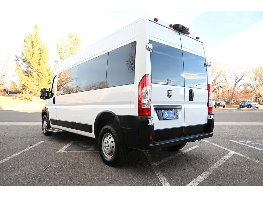 Used 2022 WHITE Ram High Roof 159 WB Mobility Handicap Van image 8