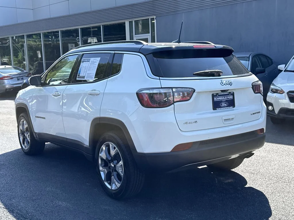 Used 2020 White Clearcoat Jeep Limited image 6