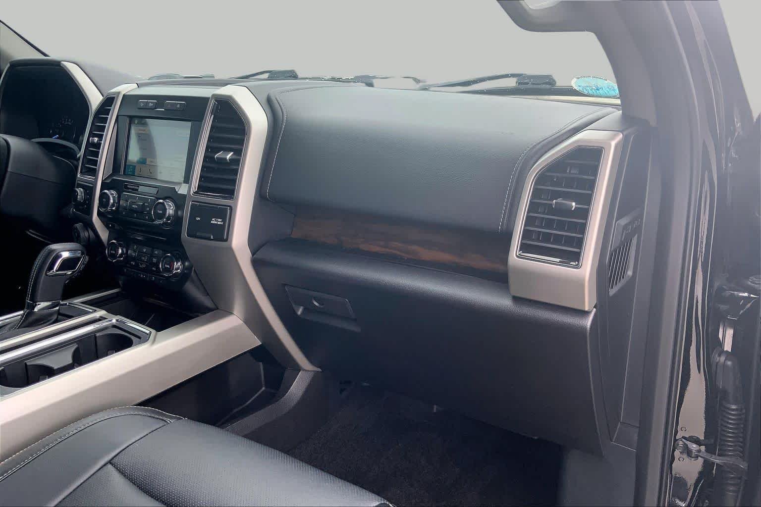 Used 2018 Shadow Black Ford LARIAT image 17