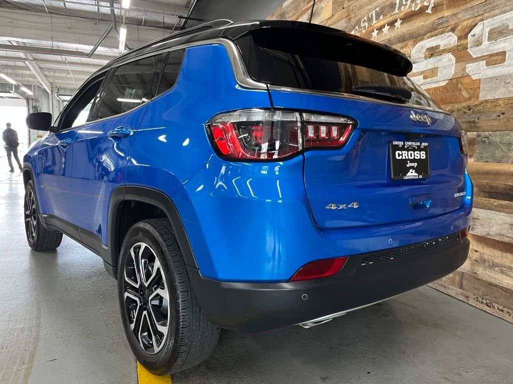 Used 2023 Laser Blue Jeep Limited image 59