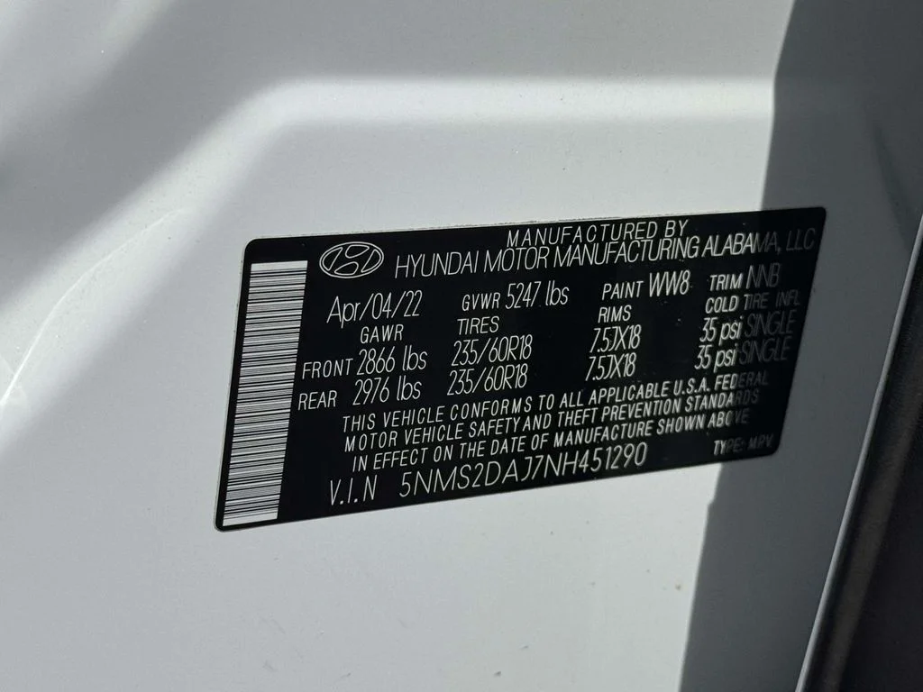 Used 2022 Gray Hyundai SEL image 29