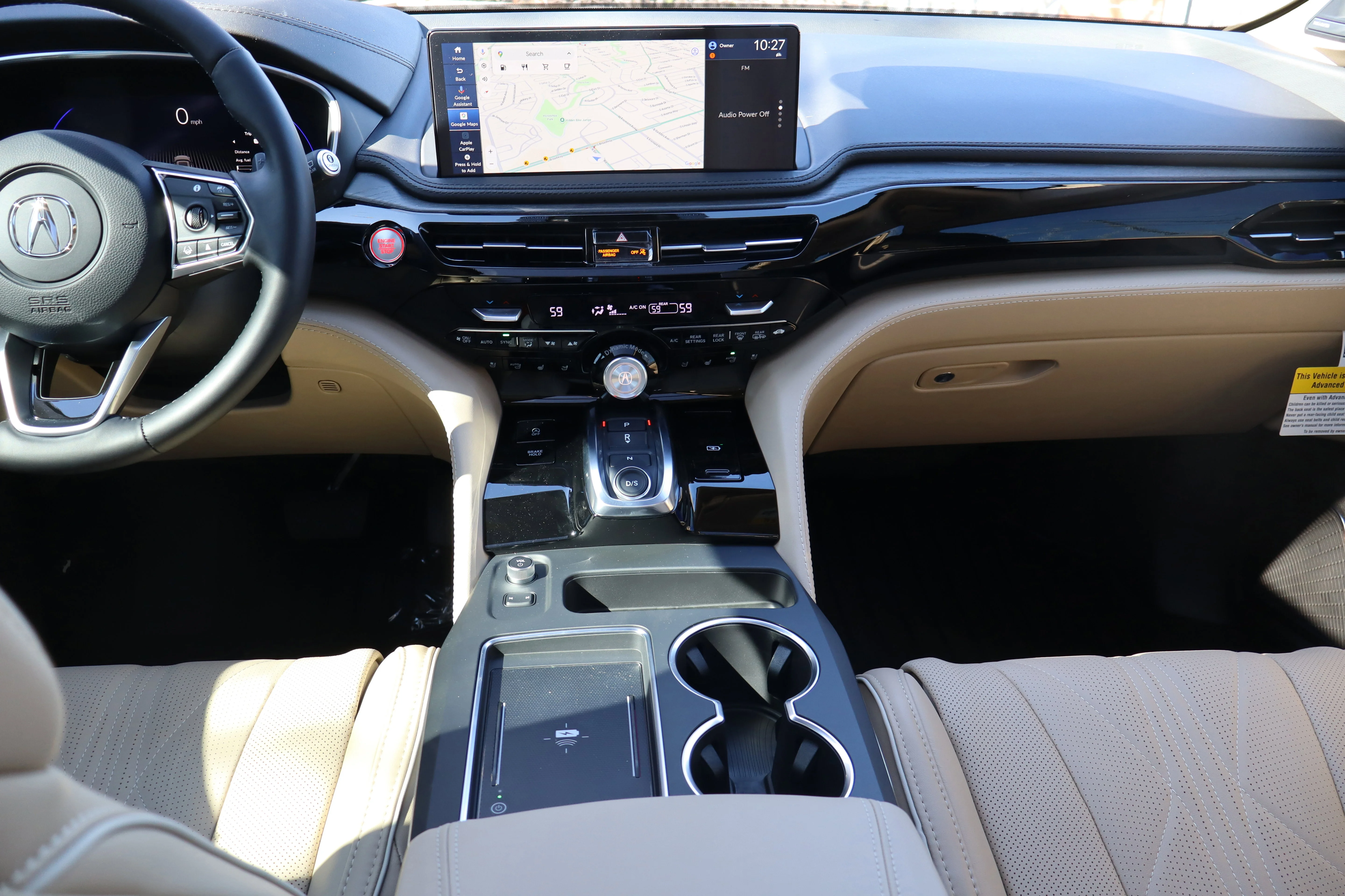 New 2026 Platinum White Pearl Acura w/Advance Package image 9
