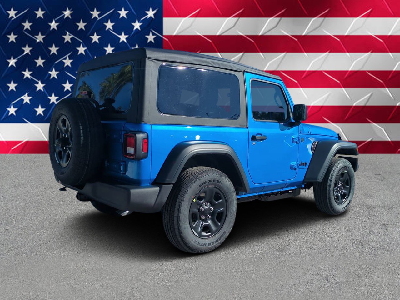 New 2026 Hydro Blue Pearlcoat Jeep Sport image 3