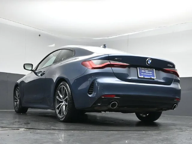 Certified Used 2021 Arctic Race Blue Metallic BMW 430i xDrive image 38
