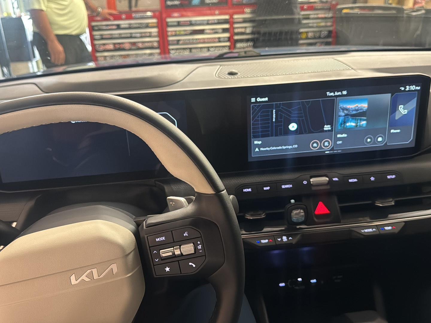 Used 2025 Wave Blue Kia GT-Line image 7