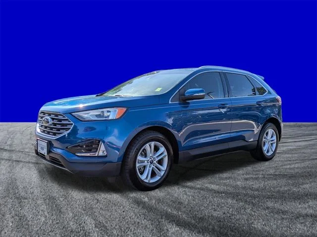 Certified Used 2020 Atlas Blue Metallic Ford SEL image 8
