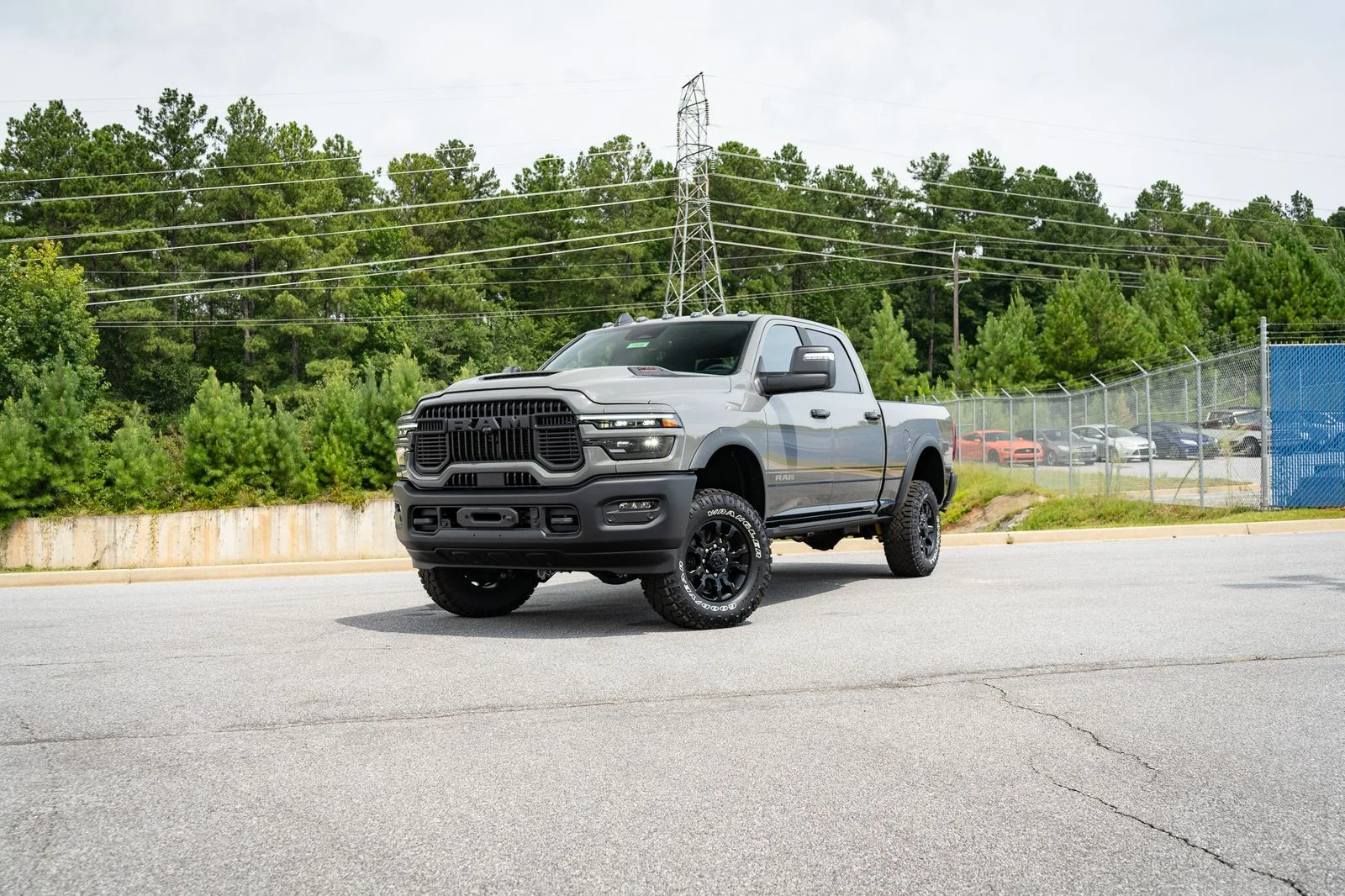 New 2026 Ceramic Gray Clear-Coat Exterior Paint RAM Power Wagon image 1