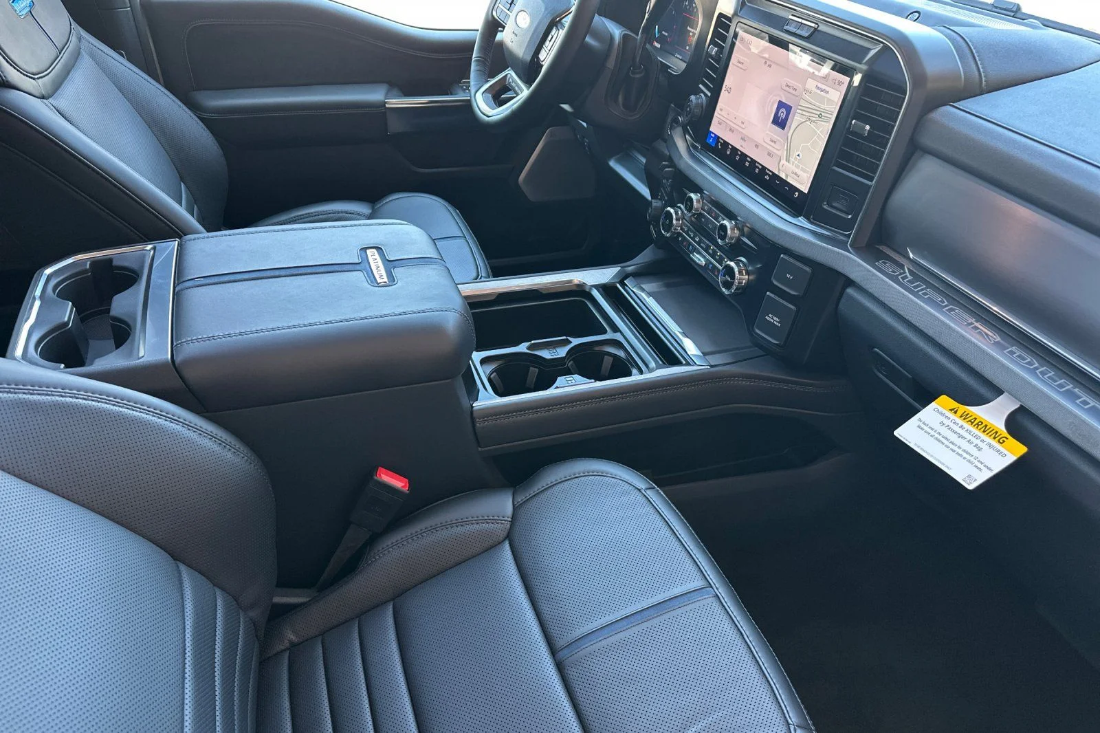 New 2026 Star White Metallic Tri-Coat Ford F-250® Platinum® image 14