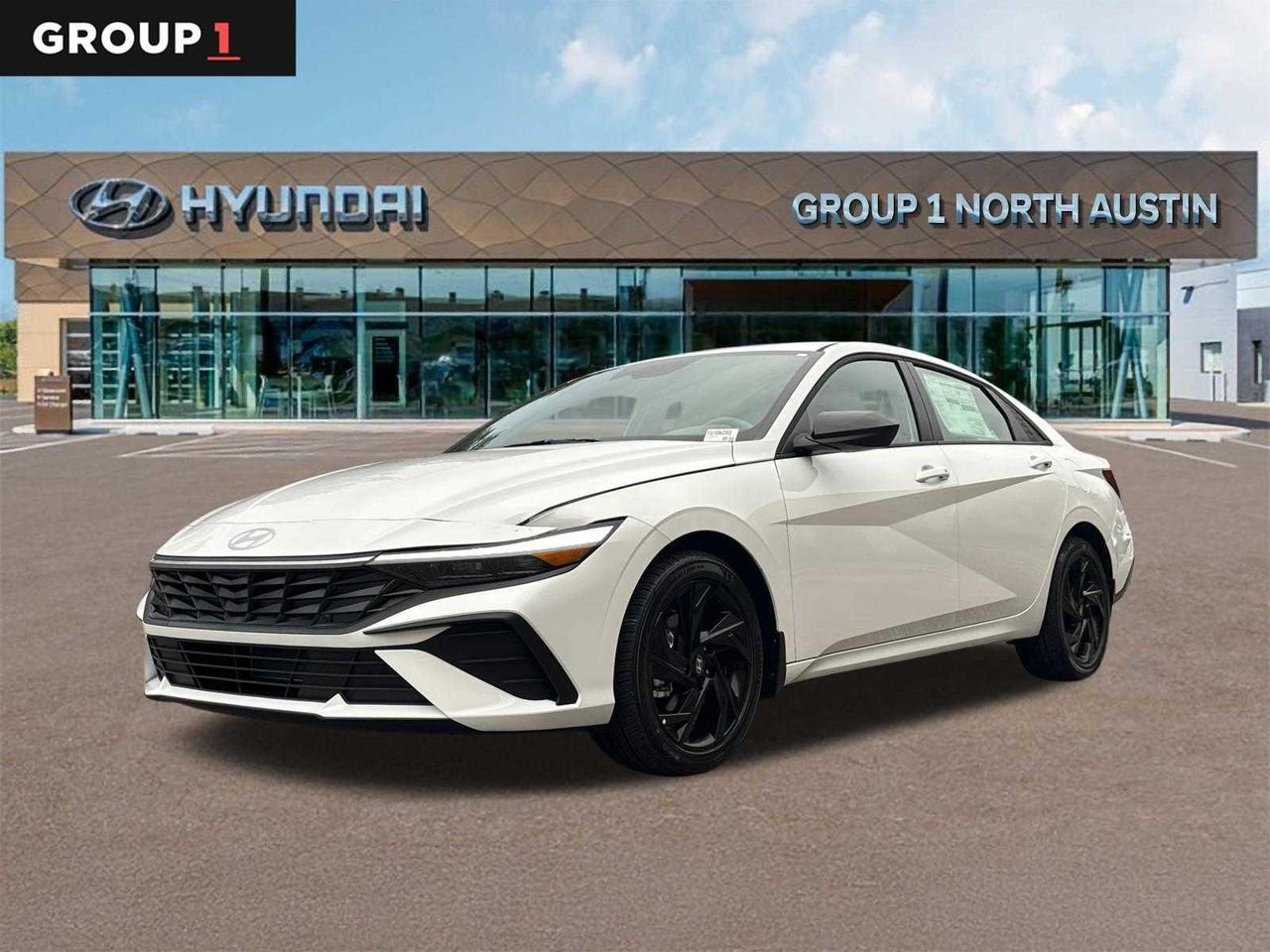 New 2026 Serenity White Hyundai SEL Sport image 1
