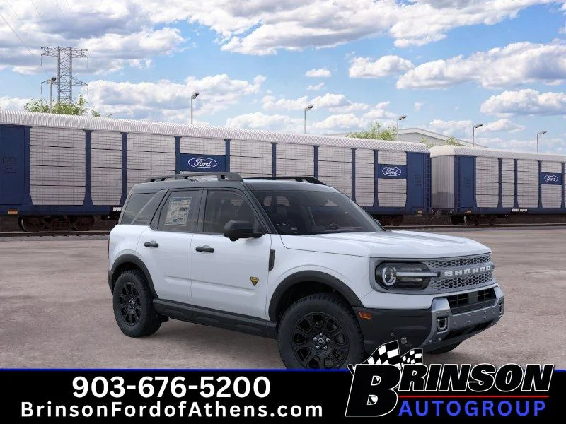 New 2026 Space White Ford Badlands image 7