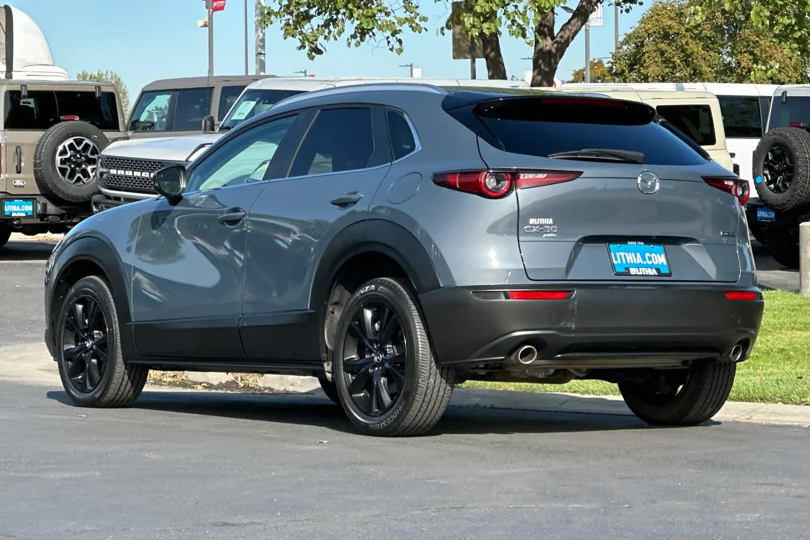 Certified Used 2025 Polymetal Gray Metallic Mazda 2.5 S Carbon Edition image 6