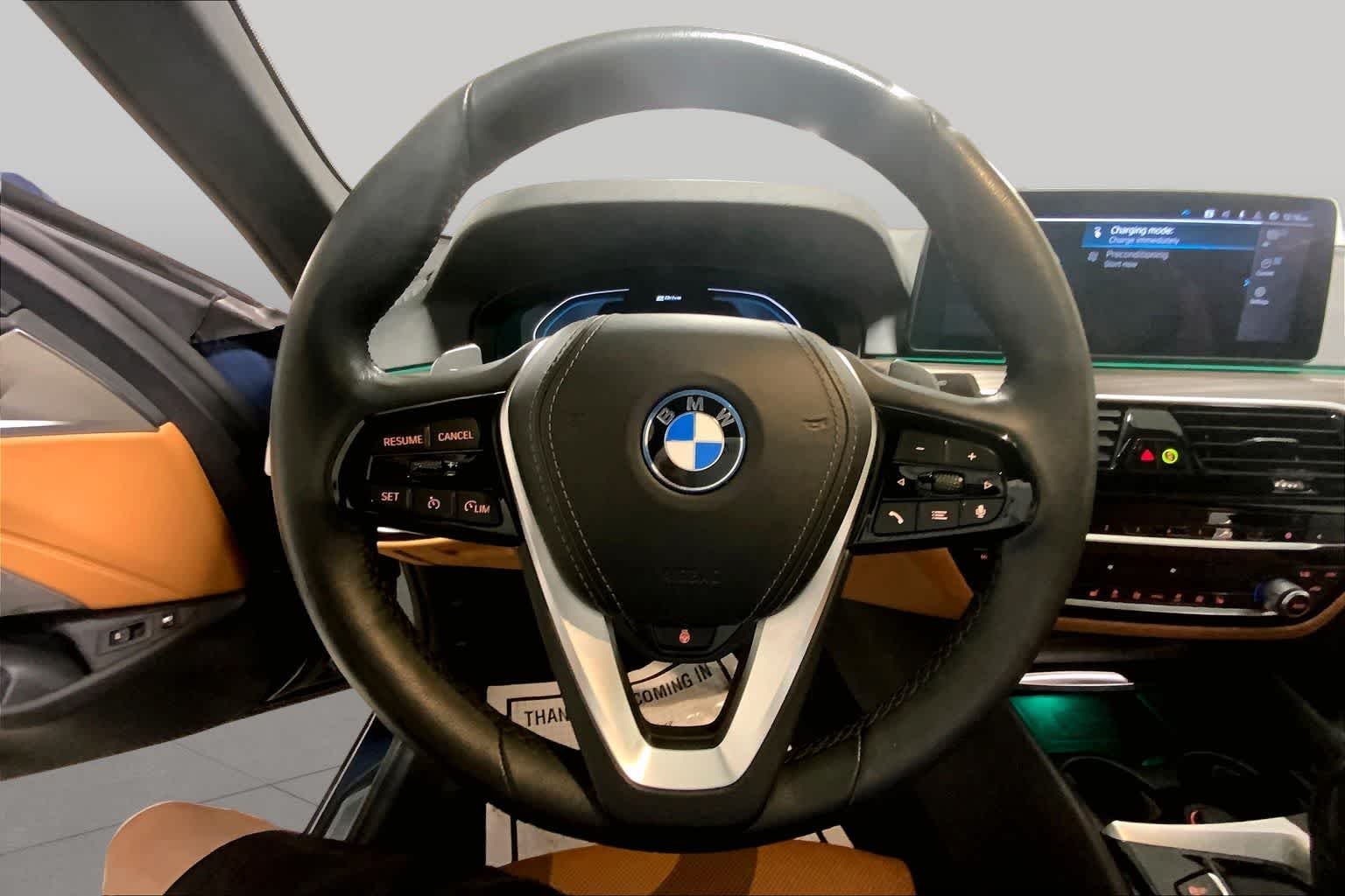 Used 2023 Arctic Race Blue Metallic BMW 530e xDrive image 5