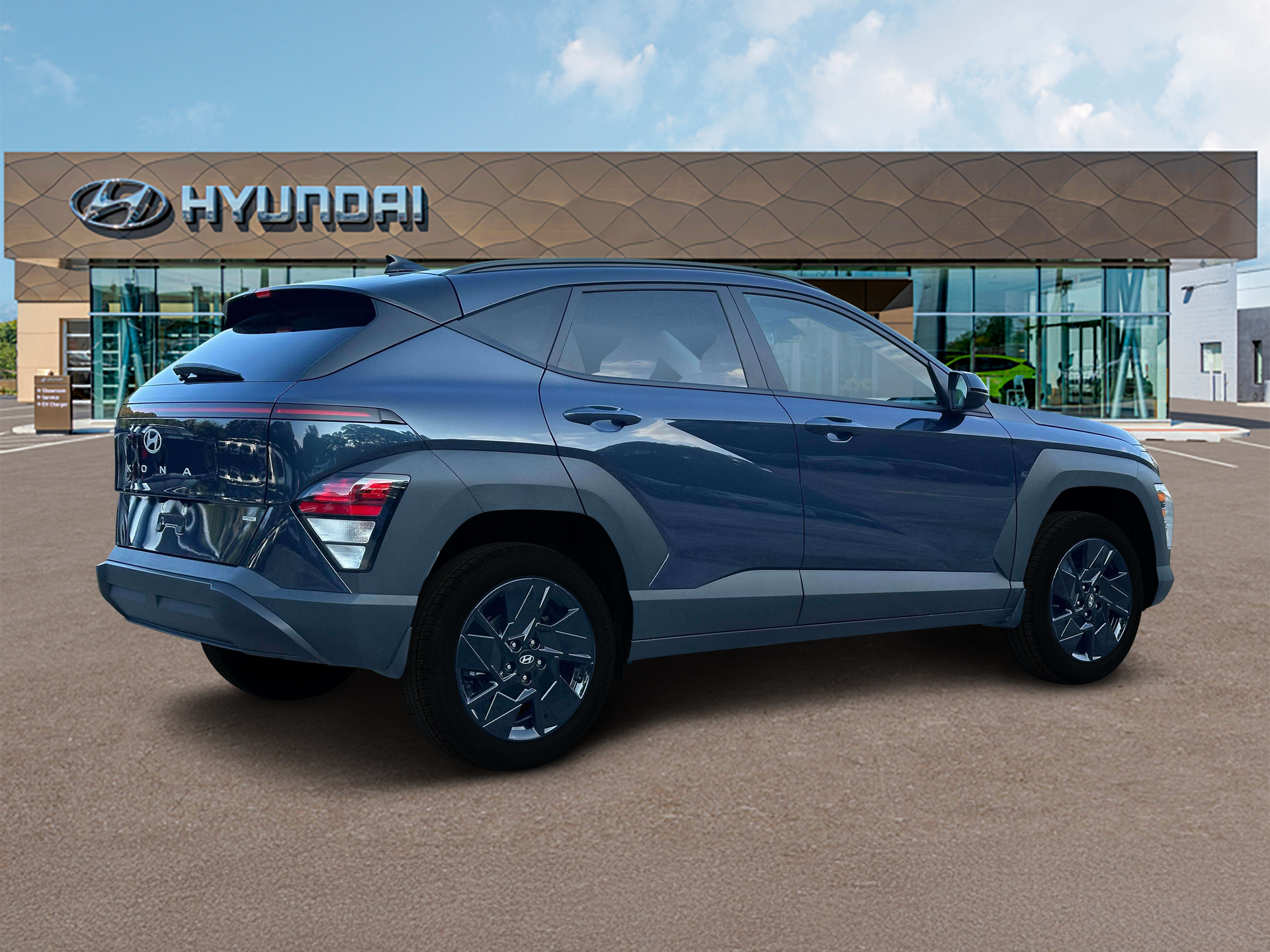 New 2027 Denim Blue Pearl Hyundai SEL Sport image 8