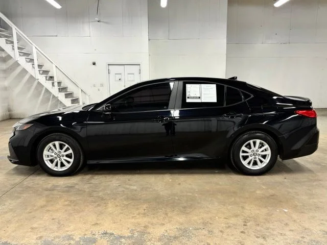 Certified Used 2025 Black Toyota LE image 4