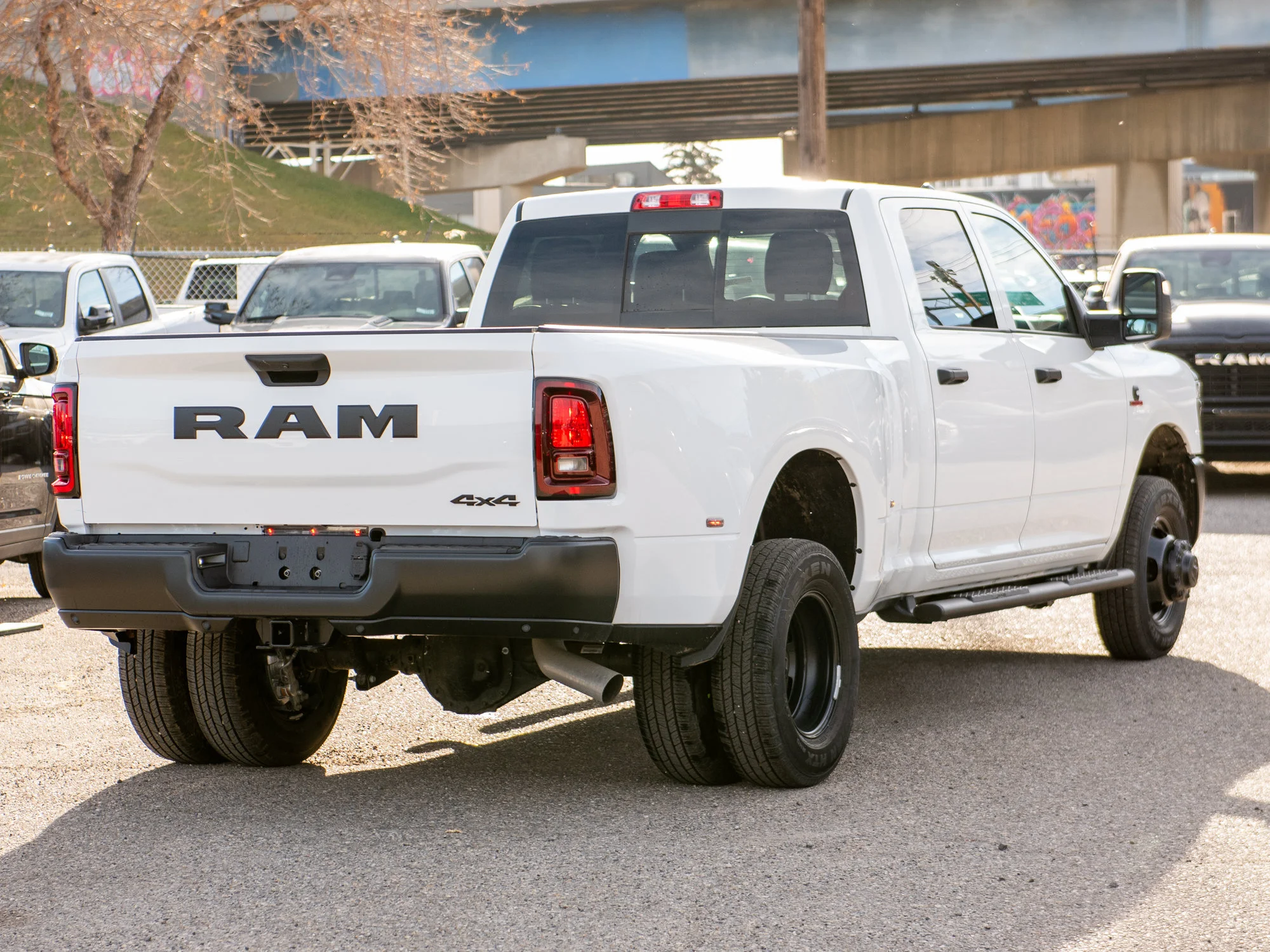 New 2026 White RAM Tradesman* Crew Cab 4x4, 8