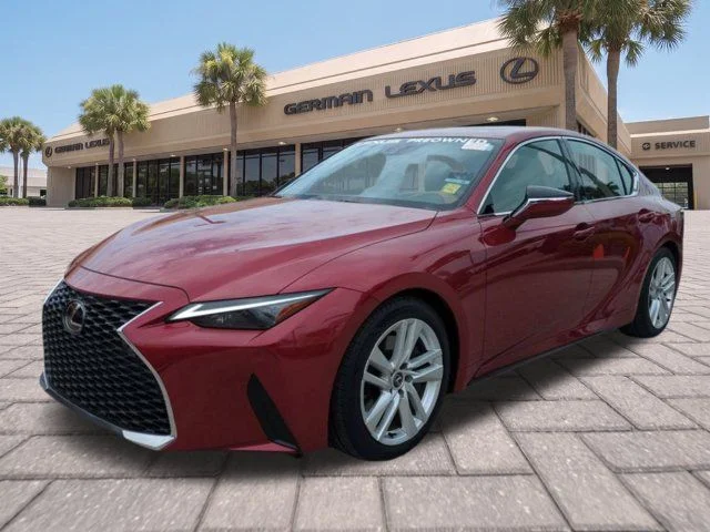 Certified Used 2023 MATADOR RED MICA Lexus 300 image 8