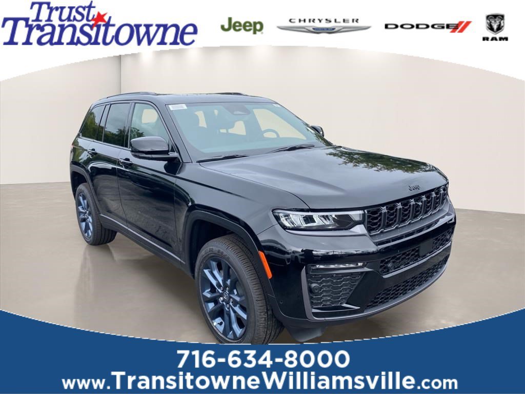 New 2026 Diamond Black Crystal Pearlcoat Jeep  image 1