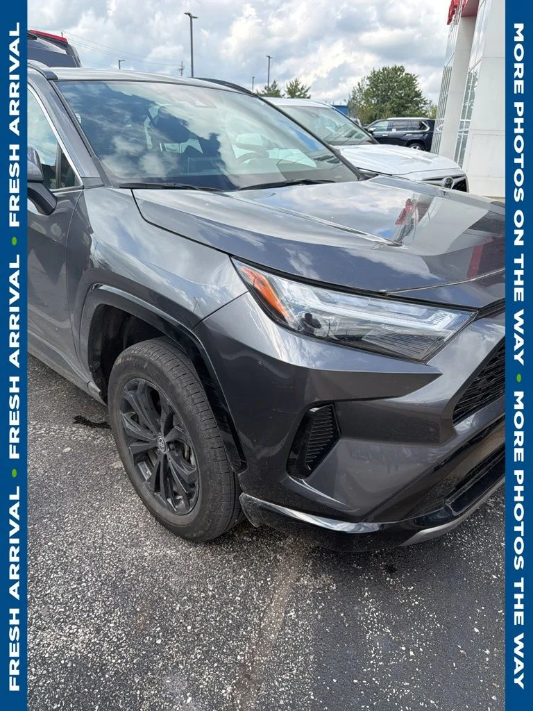 Used 2024 Gray Toyota SE image 2
