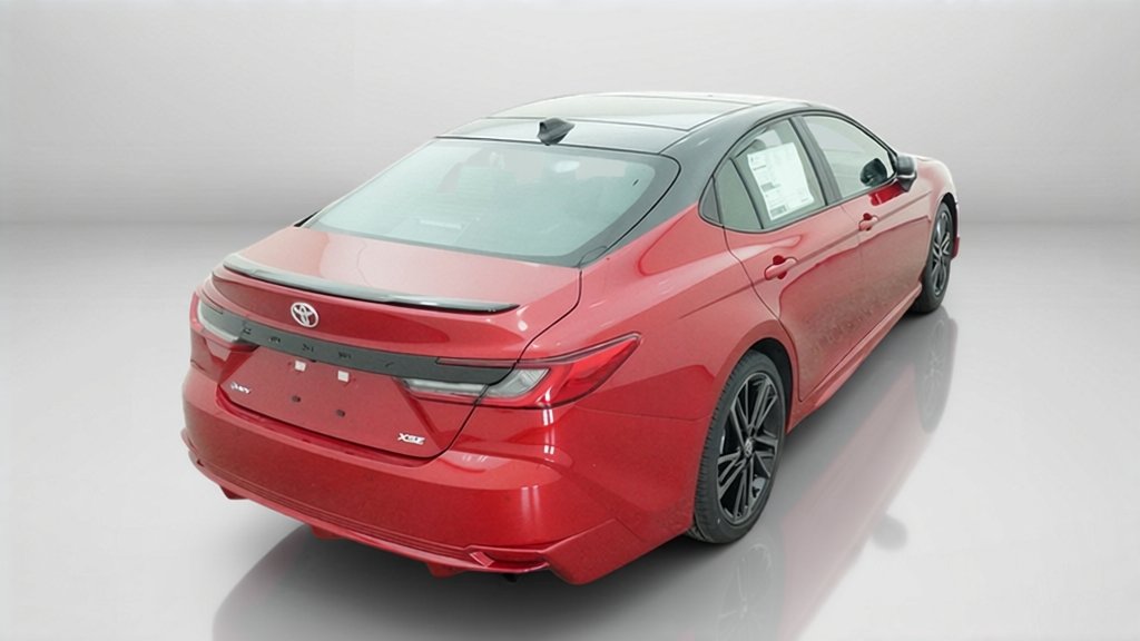 New 2026 Supersonic Red with Midnight Black Metallic roof Toyota XSE image 49