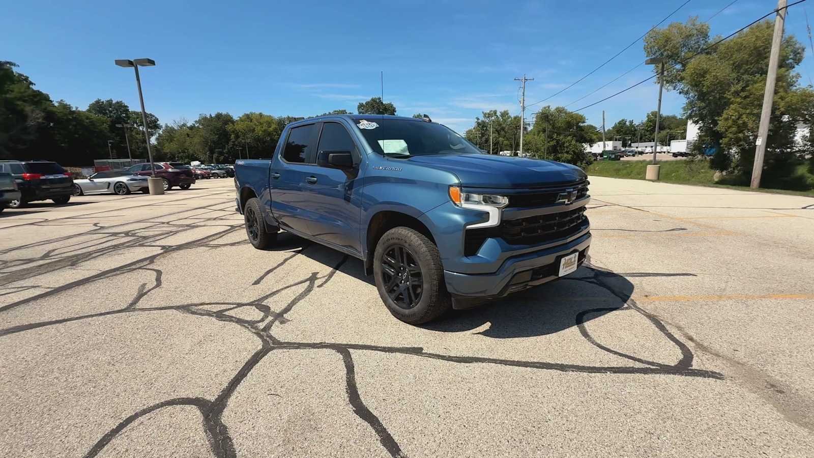 Certified Used 2024 Lakeshore Blue Metallic Chevrolet RST image 2