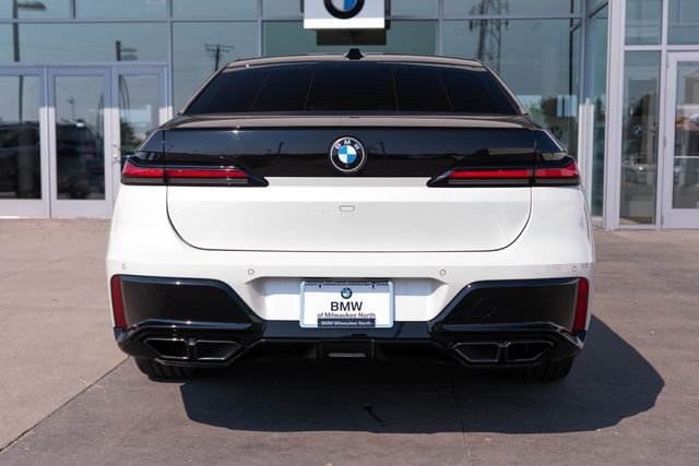 Certified Used 2025 Mineral White Metallic BMW 760i xDrive image 9