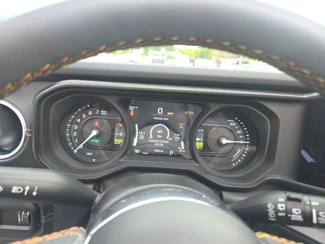 Used 2024 White Jeep Sahara 4xe image 14