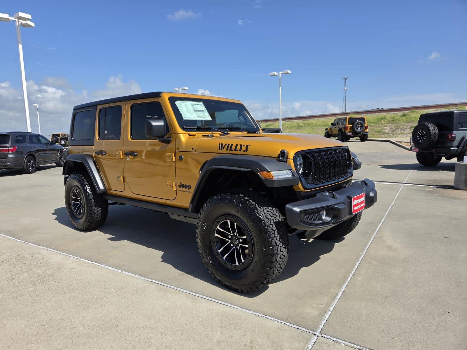 New 2026 Goldilocks Exterior Paint Jeep Willys image 7