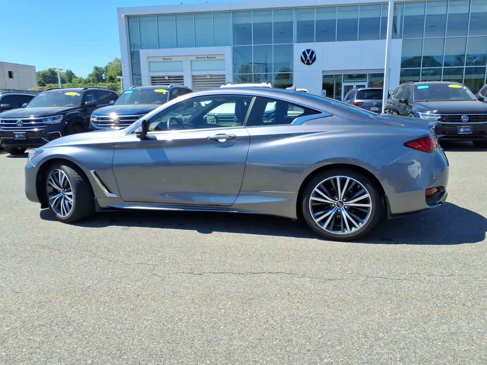 Used 2022 Graphite Shadow INFINITI PURE image 8
