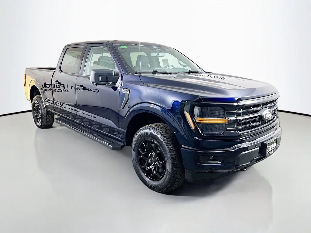 New 2026 Antimatter Blue Metallic Ford XLT image 1
