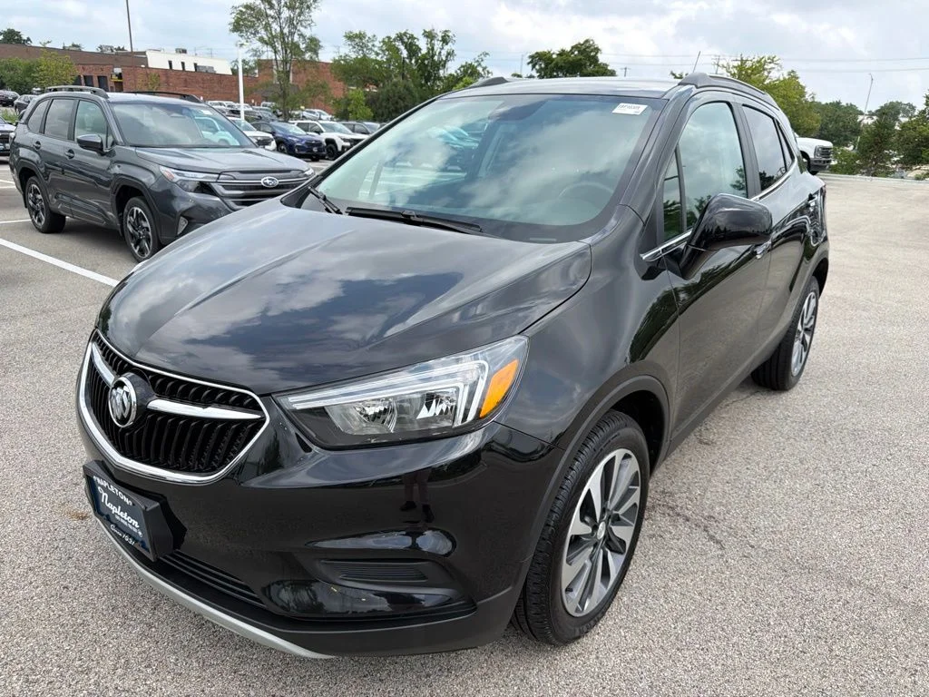 Used 2022 Black Buick Preferred image 2