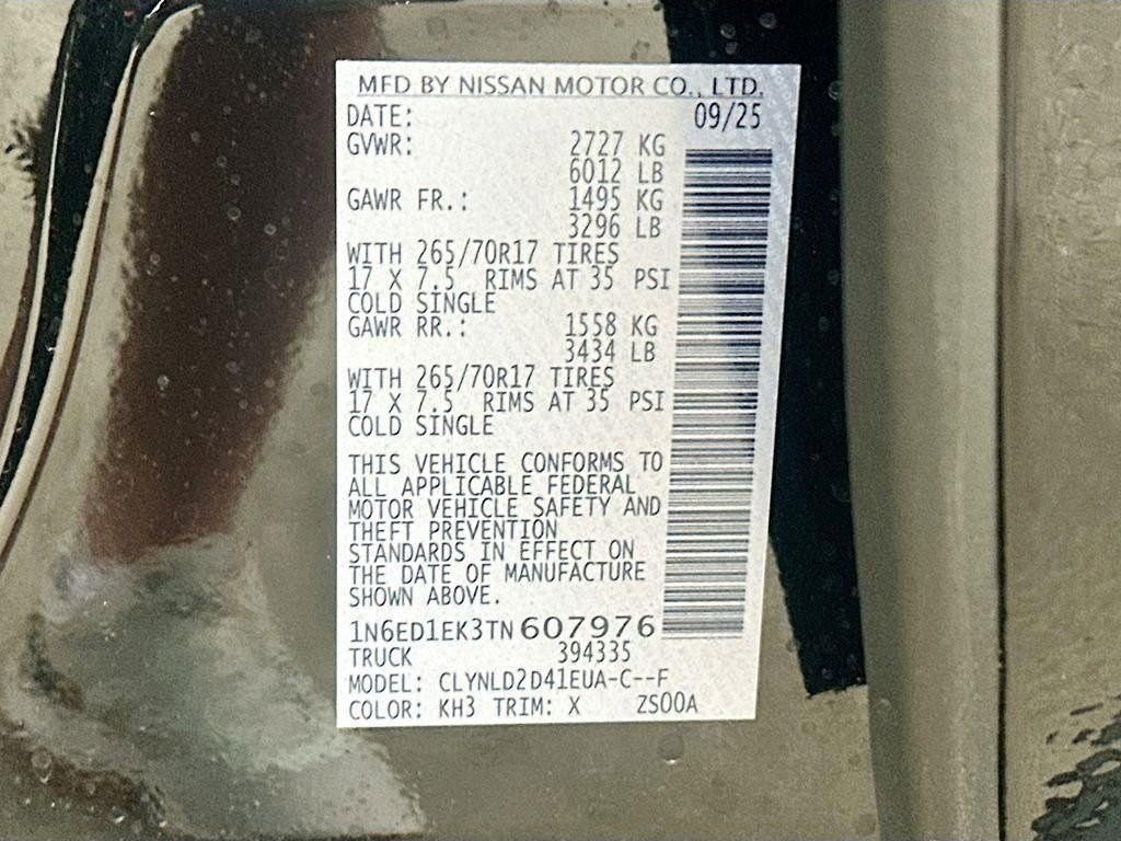 2026 Nissan Frontier PRO-4X - Photo 30