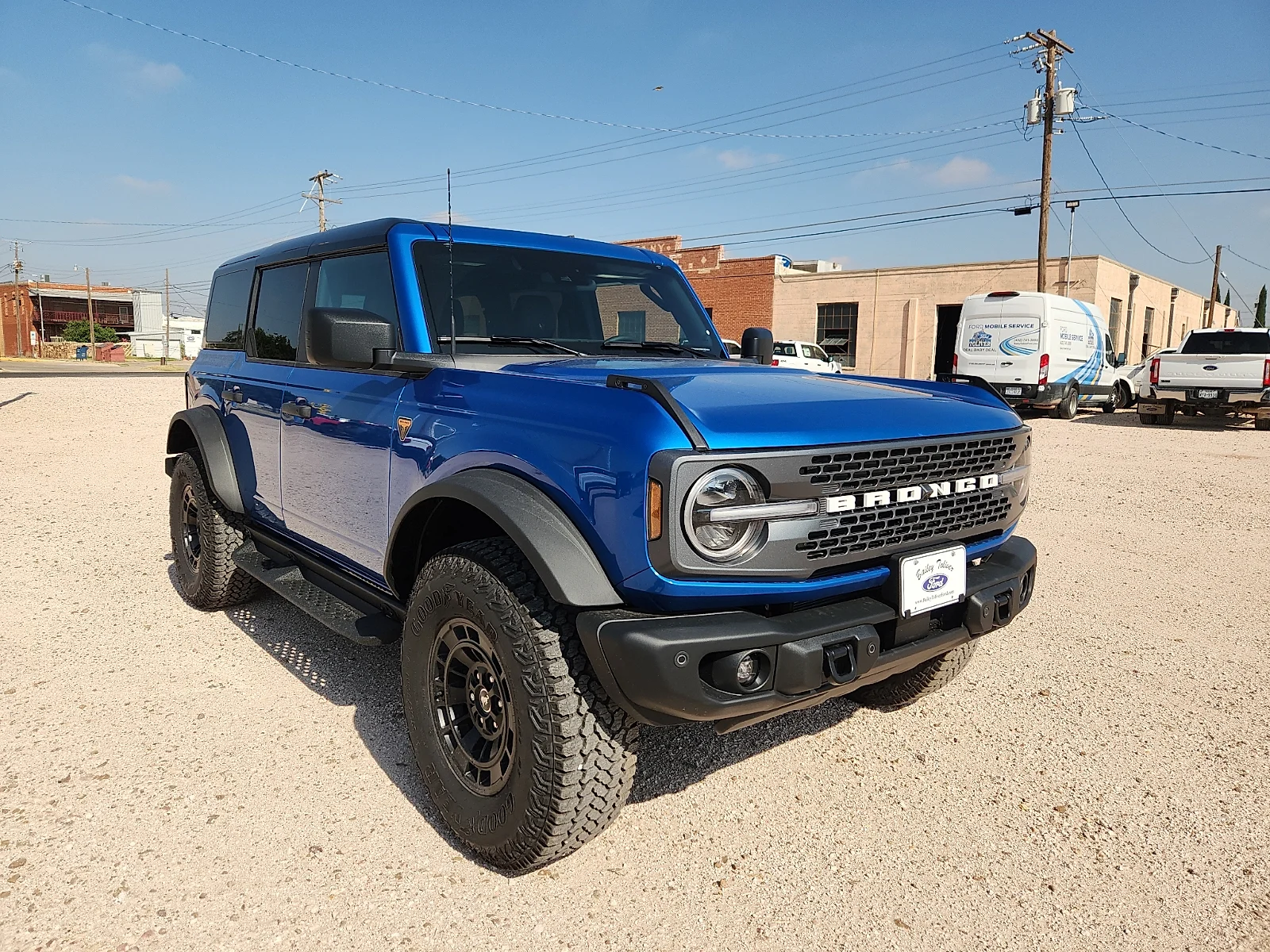 New 2026 Velocity Blue Metallic Ford Badlands® image 1