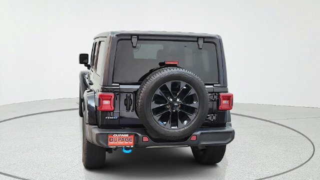 Used 2023 Black Jeep Sahara 4xe image 9